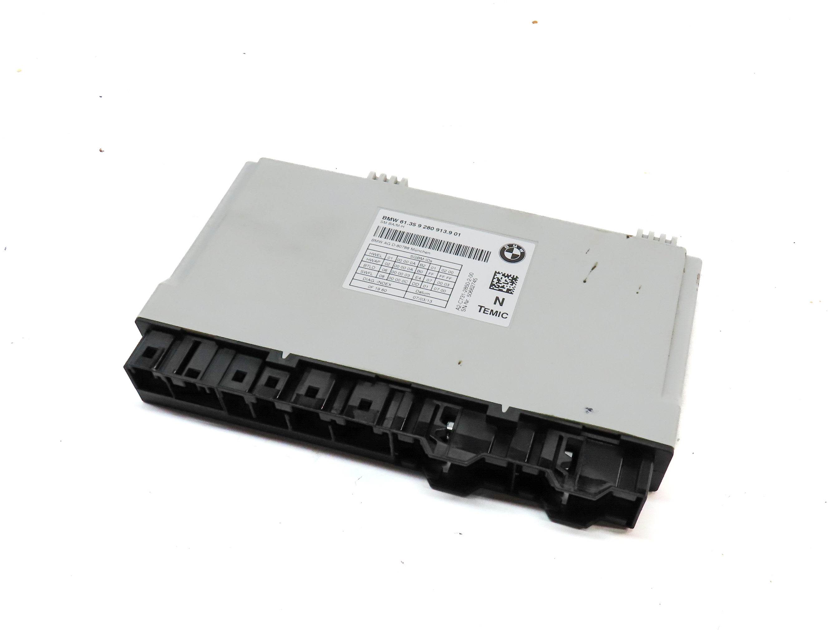 12-19 BMW 328i 335i 535i 550i 750i M5 M6 X3 X4 FRONT LEFT DRIVER SEAT MODULE — exact item pictured